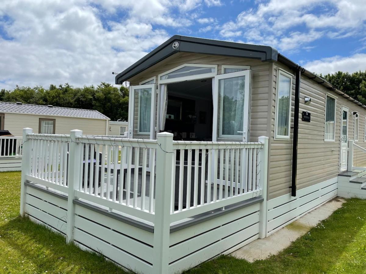 Luxury Caravan Cornwall Sleeps 4 Countryside View St. Austell Exterior photo